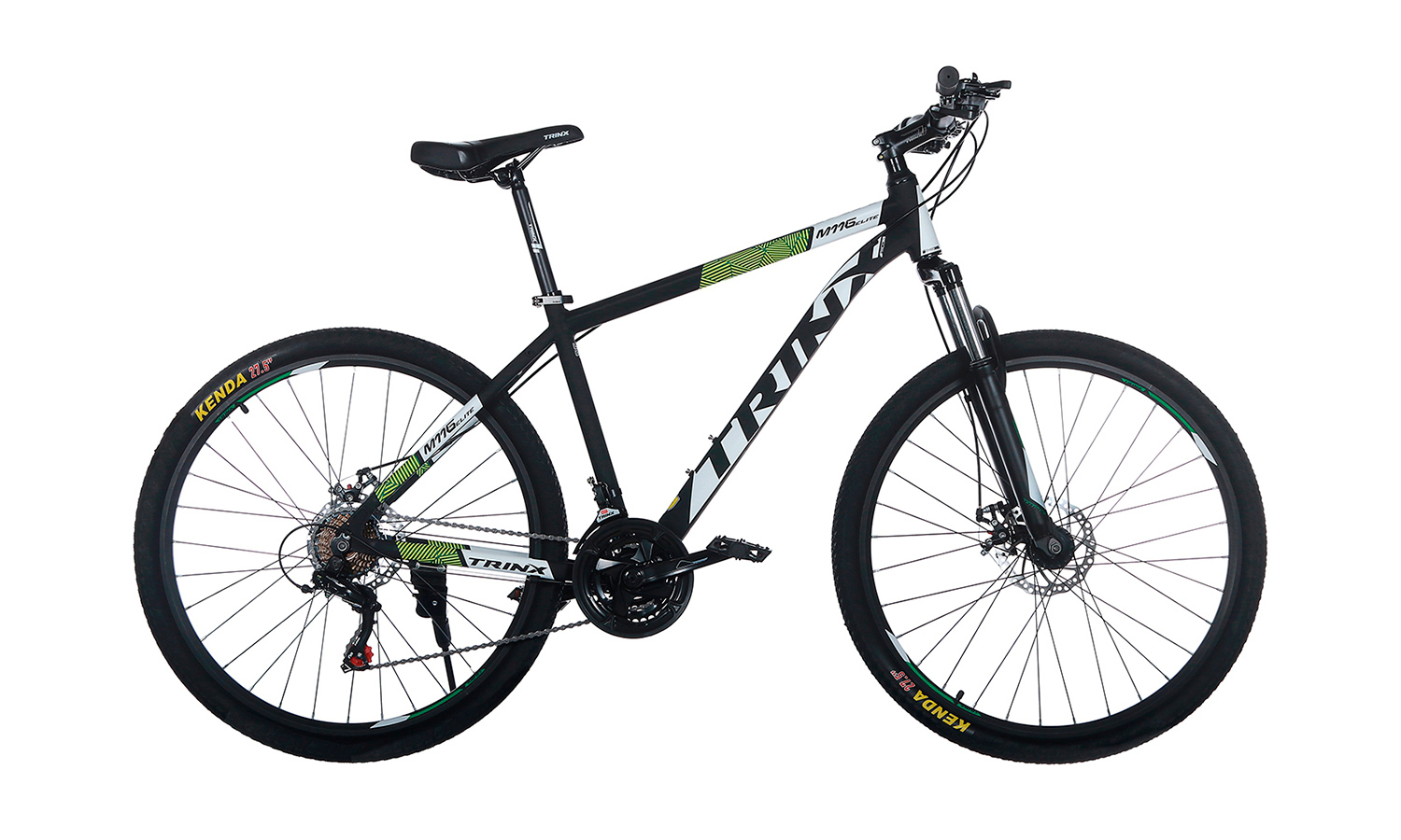 Фотография Велосипед Trinx M116 Elite 27,5" 2019, размер М, Черно-белый
